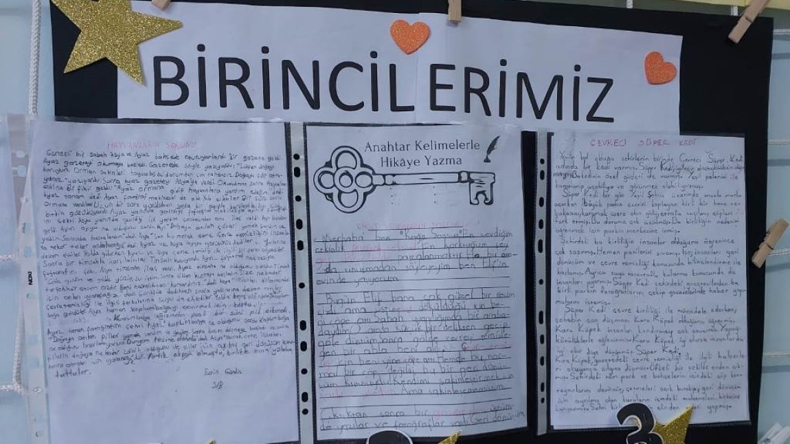 Dilimizin Zenginlikleri Projesi Kapsamında “Minik Kalemlerden Hikayeler”